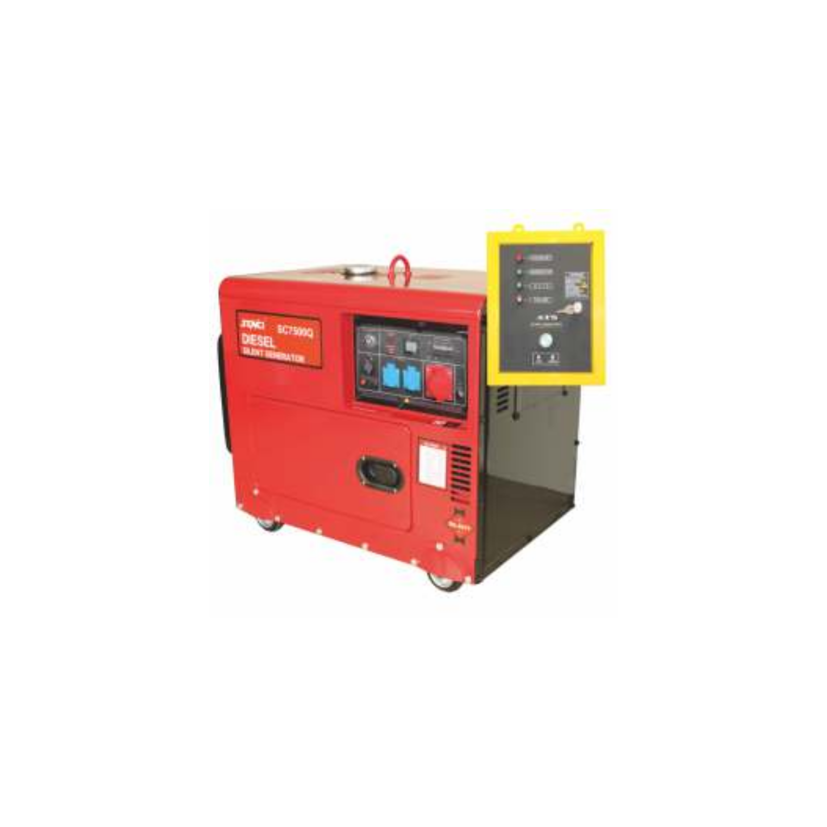 GENERATORE DIESEL SERIE SILENZIATA SCDG-10000SE TEQ