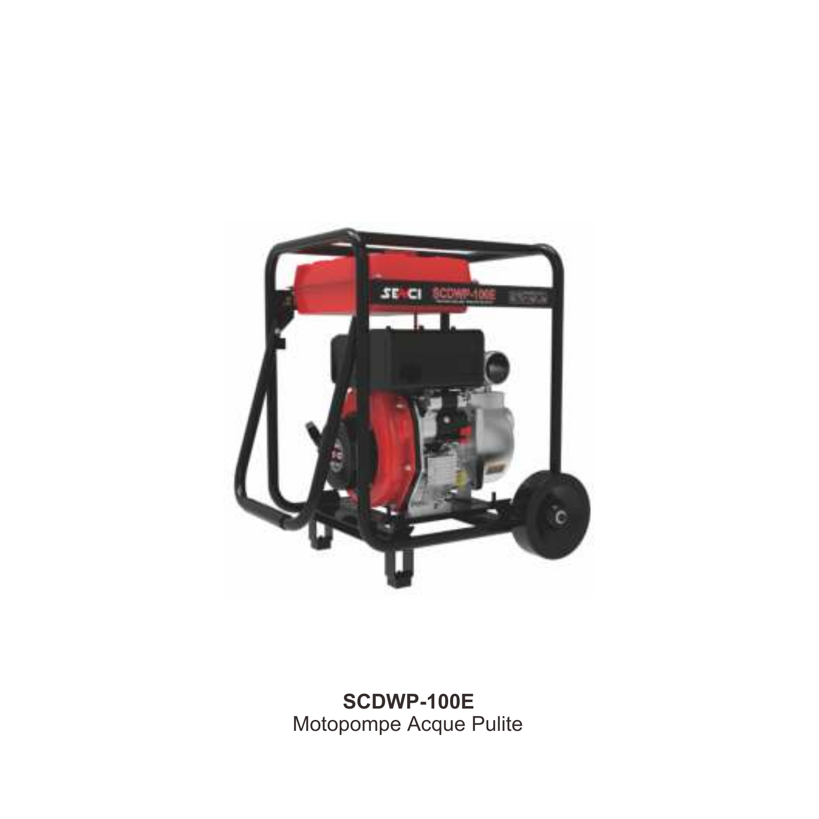 MOTOPOMPE ACQUE PULITE MOTORE TERMICO (DIESEL) SCWP-100E