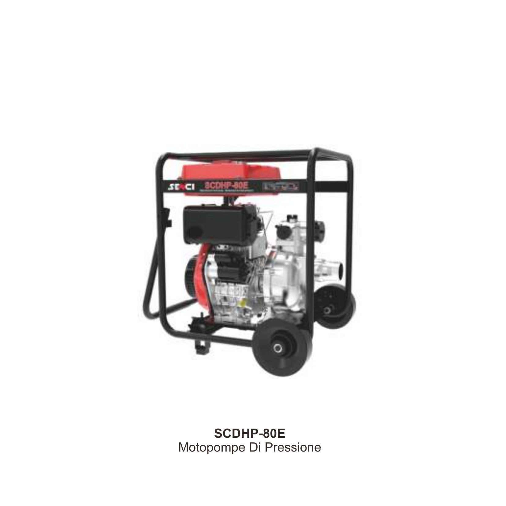 MOTOPOMPE ACQUE PULITE MOTORE TERMICO (DIESEL) SCDHP-80E
